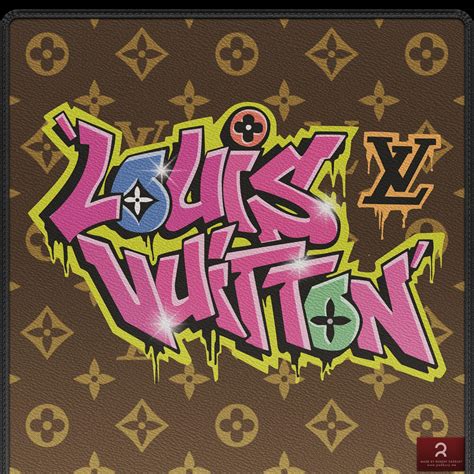 louis vuitton logo and backgroud